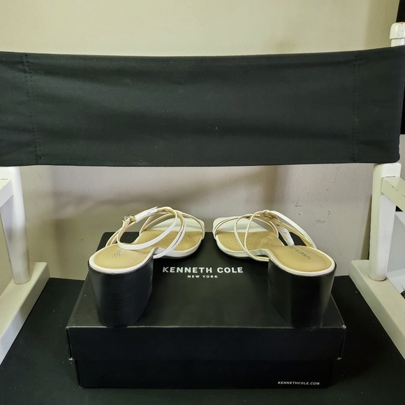 KENNETH COLE NEW YORK Maise Heel Sandal Strap 10 - Picture 7 of 12